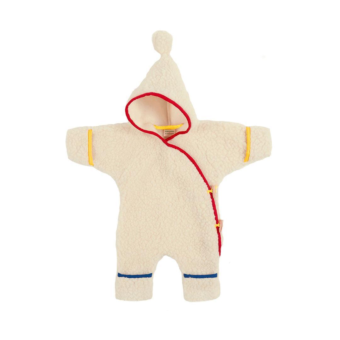 BINIBAMBA BOBO X BINI Merino Snugglesuit - Milk