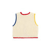 BINIBAMBA BOBO X BINI Merino Snugglevest - Milk