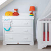 Boori Eton Convertible 2 Piece Nursery Set - White - White / No Mattress / No Conversion Kit [AWIN] [Natural Baby Shower Ltd]