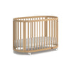 Boori Oasis Oval Cot - Beech - With Mattress [AWIN] [Natural Baby Shower Ltd]