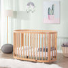 Boori Oasis Oval Cot - Beech - With Mattress [AWIN] [Natural Baby Shower Ltd]