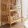 CuddleCo Aria Rattan Shelving Unit