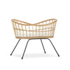 CuddleCo Aria Wave Crib - Rattan