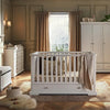 CuddleCo Beaumont Low Cot Bed - White