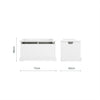 CuddleCo Beaumont Storage Box White