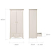 CuddleCo Clara 2-Door Double Wardrobe