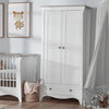 CuddleCo Clara 2-Door Double Wardrobe