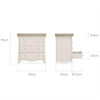 CuddleCo Clara 3-Drawer Dresser + Changer