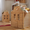 CuddleCo Dutch House Storage Baskets - Set of 3 - Natural