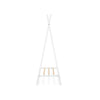 CuddleCo Nola Clothes Rail - White/Natural