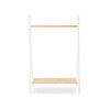 CuddleCo Nola Clothes Rail - White/Natural