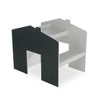 CuddleCo Storage Desk with Bench - Pebble