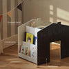 CuddleCo Storage Desk with Bench - Pebble