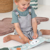 Done by Deer Fold-out Soft Book - Green - Croco - Green [AWIN] [Natural Baby Shower Ltd]