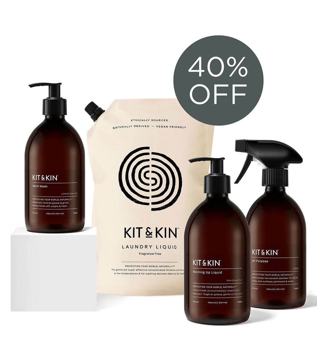 Kit & Kin Eco Cleaning Starter Bundle