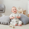 ergoPouch Organic Winter Long Sleeved Sleep Onesie - Grey Marle - 1.0 TOG - 2-3y / Grey Marle [AWIN] [Natural Baby Shower Ltd]