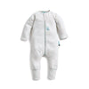 ergoPouch Organic Layers Long Sleeve Babygrow - Grey Marle - 0.2 TOG - Grey Marle / 2y [AWIN] [Natural Baby Shower Ltd]