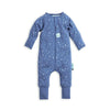 ergoPouch Organic Layers Long Sleeve Babygrow - Night Sky - 0.2 TOG - Night Sky / 1y [AWIN] [Natural Baby Shower Ltd]
