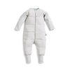 ergoPouch Organic Winter Long Sleeved Sleep Onesie - Grey Marle - 2.5 TOG - Grey Marle / 2-3y [AWIN] [Natural Baby Shower Ltd]