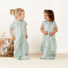 ergoPouch Organic Summer 2 in 1 Sleeping Suit Bag - Sage - 0.3 TOG - Sage / 8-24m [AWIN] [Natural Baby Shower Ltd]