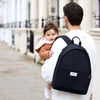 Finnson Inge Eco Changing Backpack With Changing Mat - Black - Black [AWIN] [Natural Baby Shower Ltd]