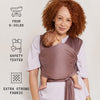 Freerider Co. Baby Wrap Carrier - Mauve [AWIN] [Natural Baby Shower Ltd]
