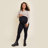 Freerider Co. Maternity Bump Support Leggings - Black - Black / XL [AWIN] [Natural Baby Shower Ltd]