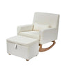 Gaia Baby Serena Rocking & Nursing Chair with footstool