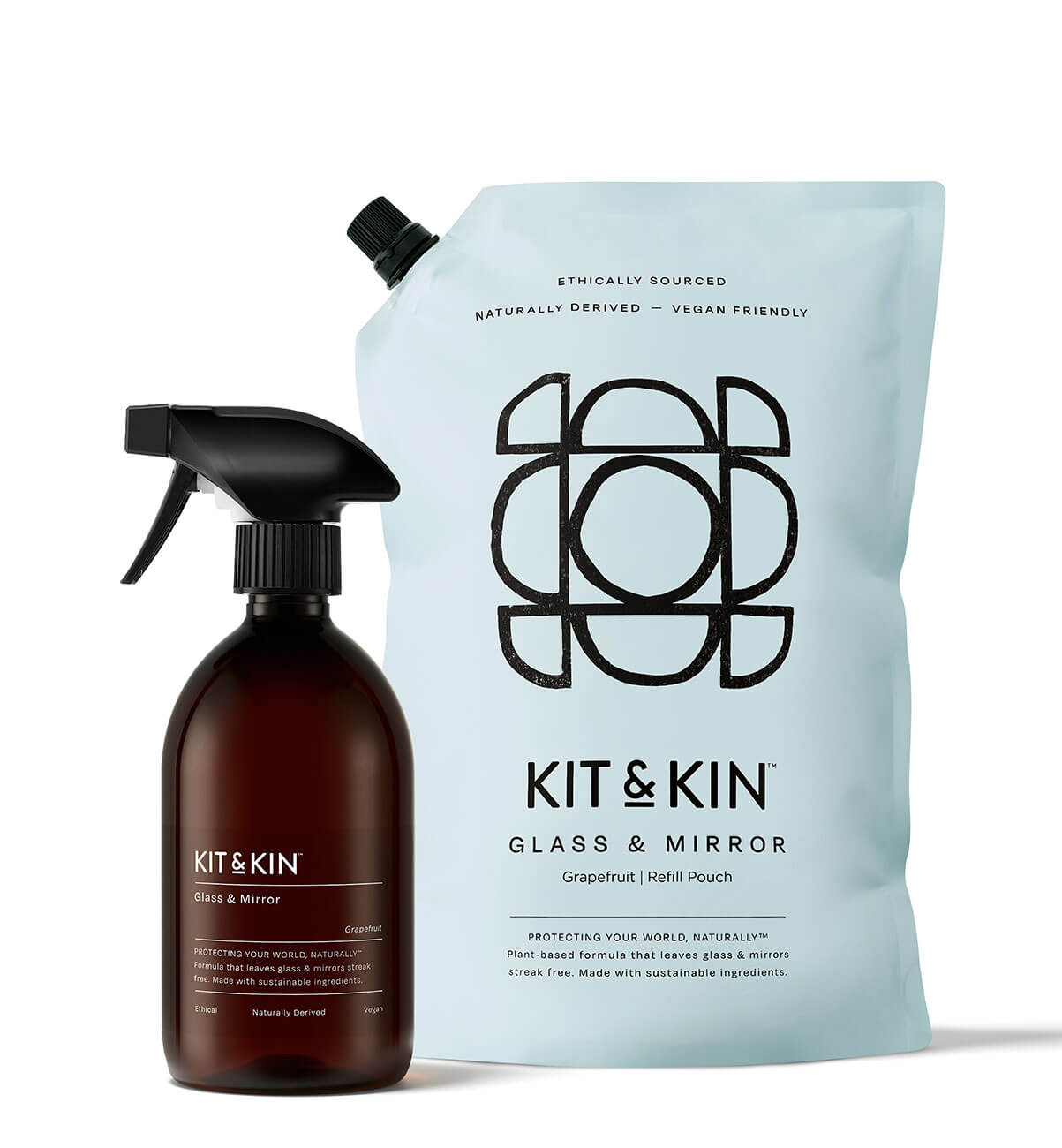 Kit & Kin Glass and Mirror Cleaner