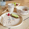 Lassig Dish Set - Nature - Tiny Farmer Sheep/Goose - Nature / Tiny Farmer Sheep/Goose [AWIN] [Natural Baby Shower Ltd]