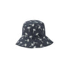 Liewood Damon Bucket Hat - Palms/Dark Blue - Dark Blue / 3-4y [AWIN] [Natural Baby Shower Ltd]