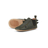 Liewood Edith Leather Slippers - Dino - Hunter Green - Hunter Green / 23 EU [AWIN] [Natural Baby Shower Ltd]