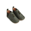 Liewood Edith Leather Slippers - Dino - Hunter Green - Hunter Green / 23 EU [AWIN] [Natural Baby Shower Ltd]