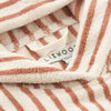 Liewood Emilia Bathrobe Poncho - Tuscany Rose/Creme de la Creme - Stripe - Tuscany Rose/Creme de la Creme / 1-2y [AWIN] [Natural Baby Shower Ltd]