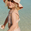 Liewood Lucette Bikini Set - Tuscany Rose/Creme de la Creme - Stripe - Tuscany Rose/Creme de la Creme / 4y [AWIN] [Natural Baby Shower Ltd]
