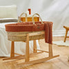 The Little Green Sheep Knitted Moses Basket & Mattress