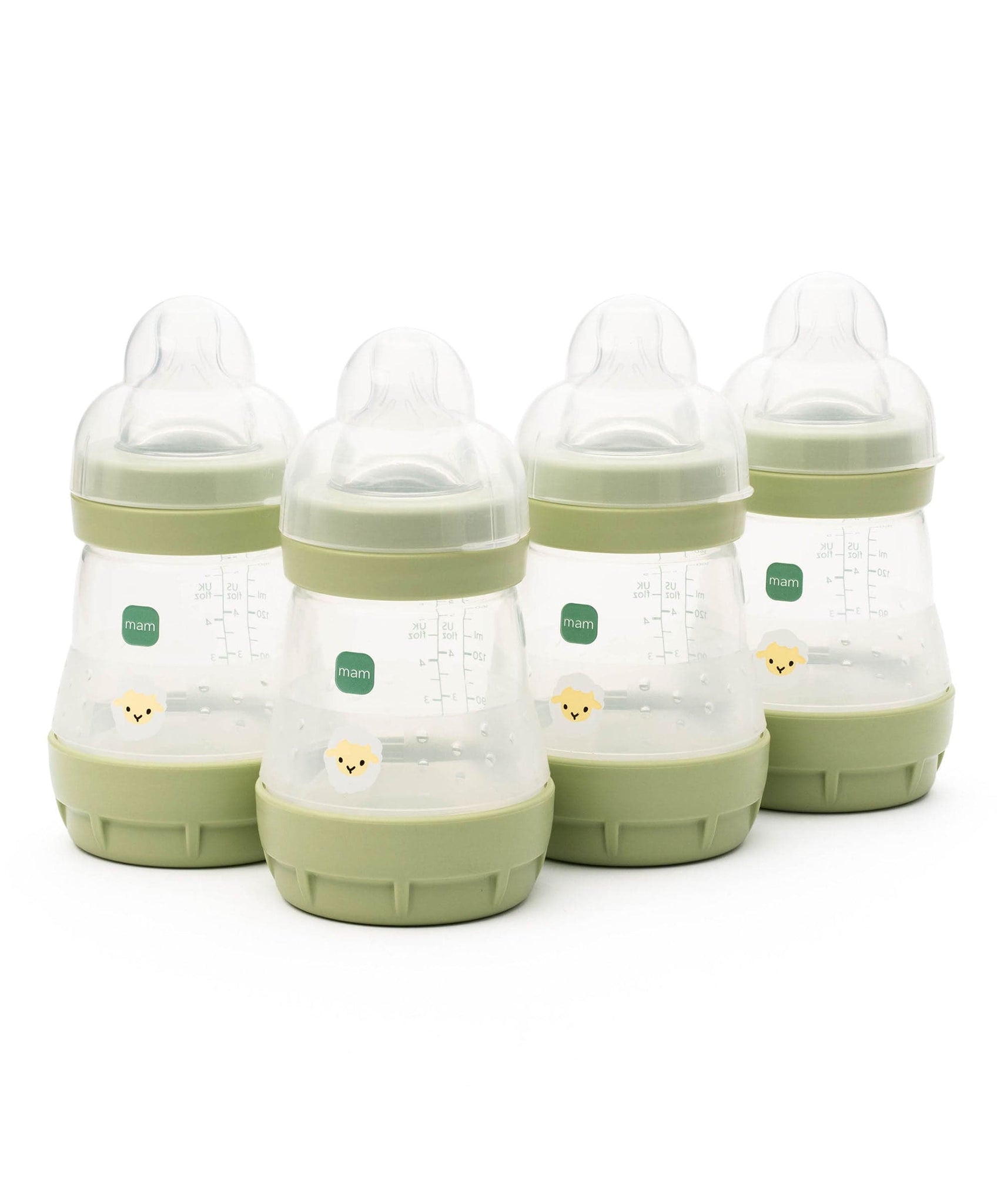 MAM Easy Start Anti-Colic Bottle 4-Pack Green
