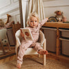 Merino Kids Essential Pyjamas - Bear Print - Misty Rose - Misty Rose / 3-4y [AWIN] [Natural Baby Shower Ltd]