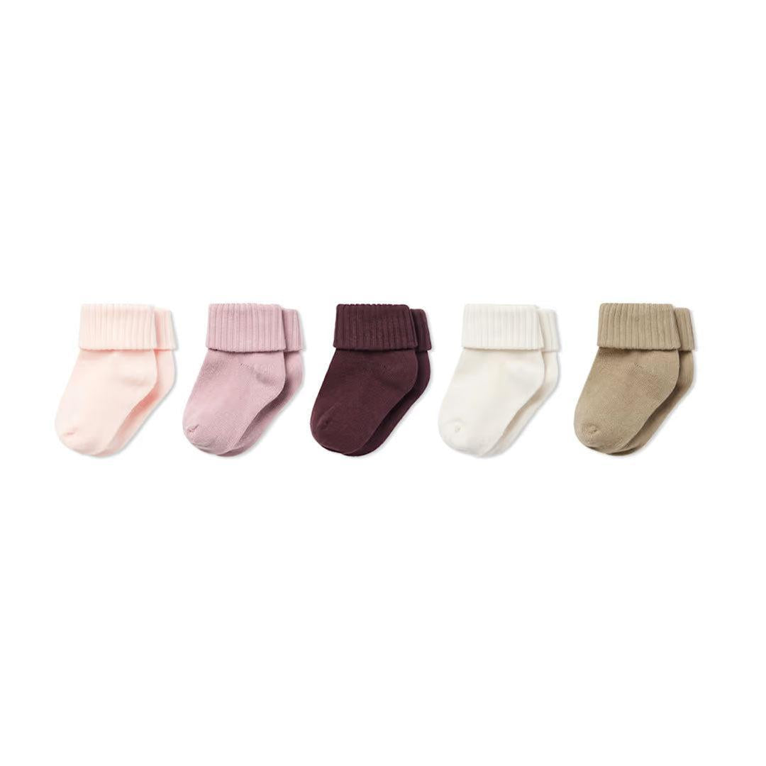 MORI 5pk Ribbed Socks