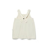 MORI Bear Sherpa Pinafore Dress - Ecru - Ecru / 3-6m [AWIN] [Natural Baby Shower Ltd]