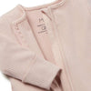 MORI Ribbed Clever Zip Sleepsuit