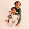 MORI Ribbed Clever Zip Sleepsuit - Ecru - Ecru / 3-6m [AWIN] [Natural Baby Shower Ltd]