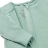 MORI Ribbed Clever Zip Sleepsuit