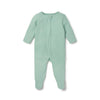 MORI Ribbed Clever Zip Sleepsuit