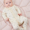 MORI Ribbed Clever Zip Sleepsuit
