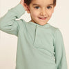 MORI Ribbed Pyjamas - Mint - Mint / 12-18m [AWIN] [Natural Baby Shower Ltd]