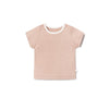 MORI Ribbed T-Shirt - Blush - Blush / 6-9m [AWIN] [Natural Baby Shower Ltd]