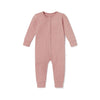 MORI Ribbed Clever Zip Sleepsuit