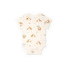 MORI Ribbed Short Sleeve Bodysuit