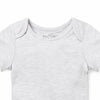 MORI Short Sleeve Bodysuit - Grey - 0-3m / Grey [AWIN] [Natural Baby Shower Ltd]